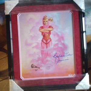 SOLD!  Barbara Eden I Dream of Jeannie PSA Autograph